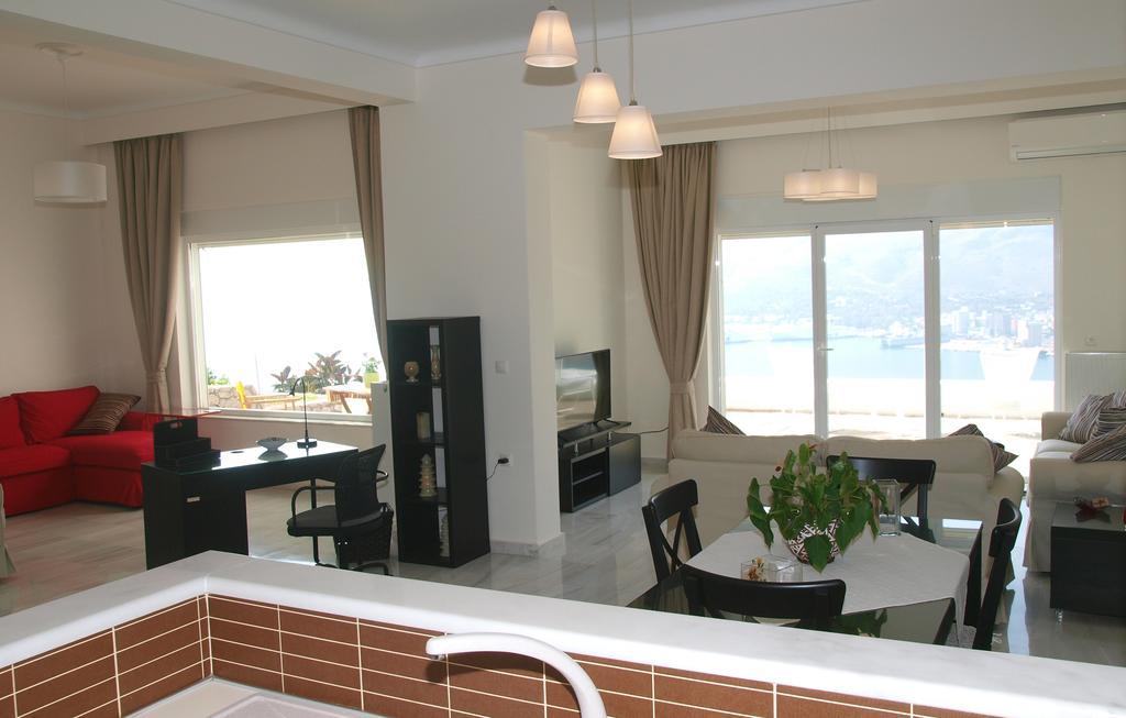 Panoramic Seaview Holiday House Souda Exterior foto